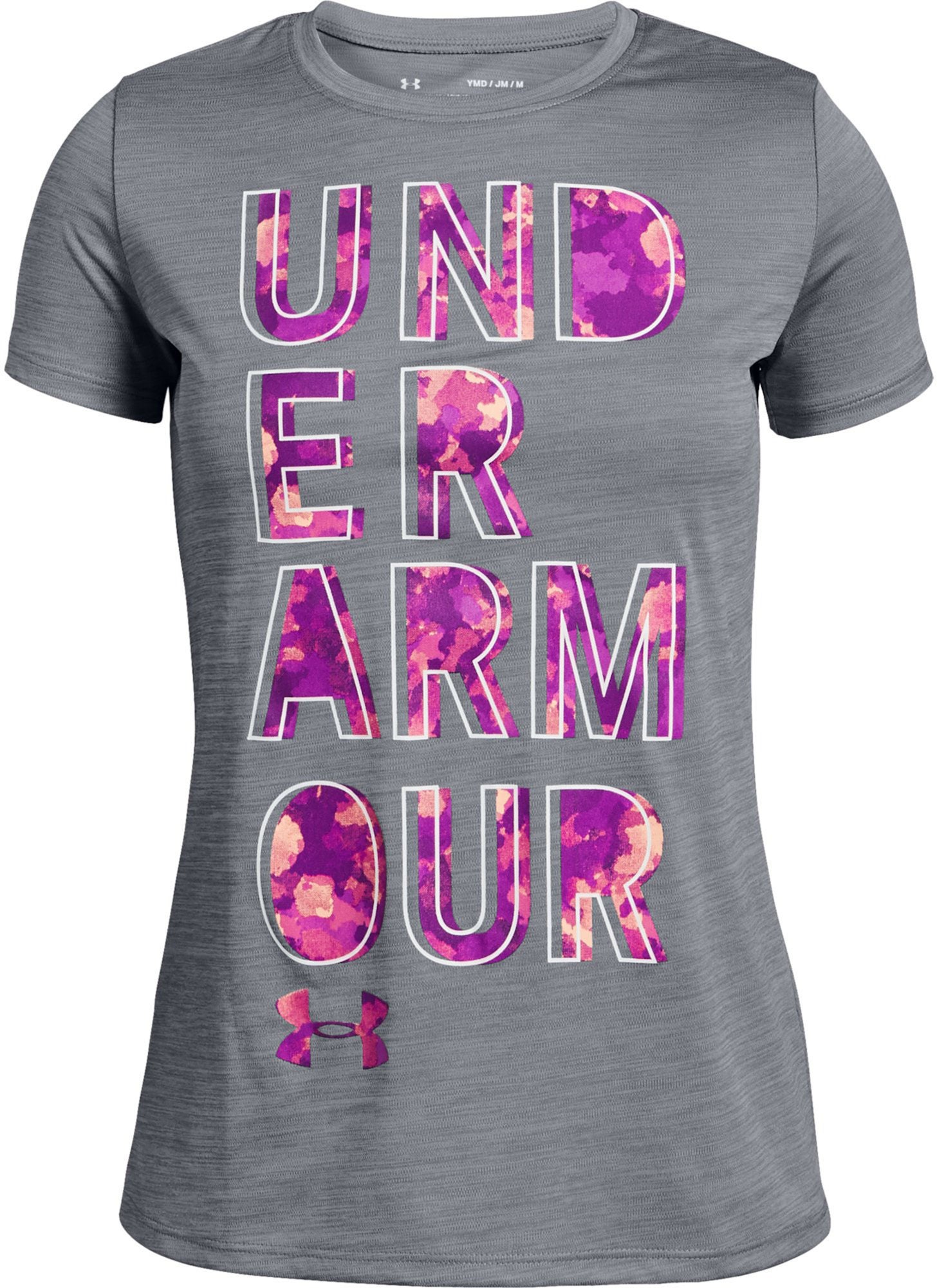 Under Armour Hybrid 2.0 Big Logo T-shirt|Steel XS