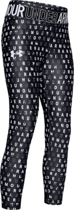 Under Armour Printed Ankle Crop Tights|Black M