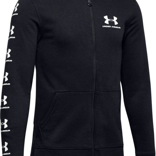 Under Armour Rival Full Zip Hoodie|Black XS