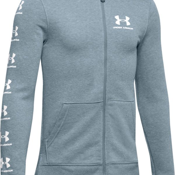 Under Armour Rival Full Zip Hoodie|Stealth Gray XS