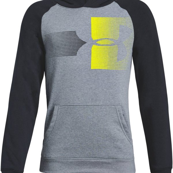 Under Armour Rival Logo Huvtröja|Steel XS