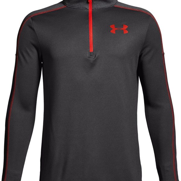 Under Armour Tech 1/2 Zip Träningströja|Charcoal Medium Heat XS