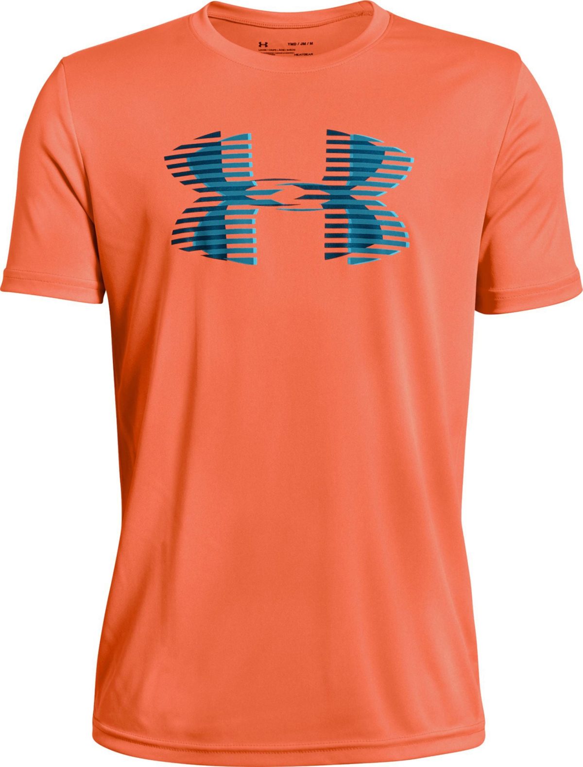 Under Armour Tech Big Logo Solid Tee|Magma Orange XS