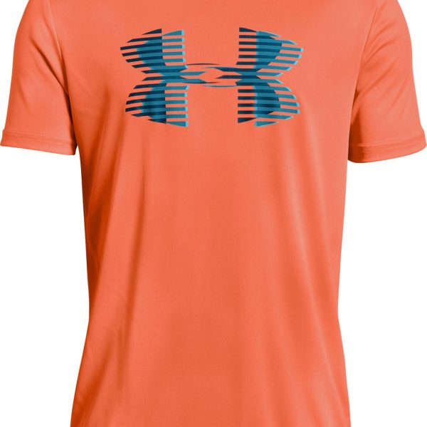 Under Armour Tech Big Logo Solid Tee|Magma Orange XS