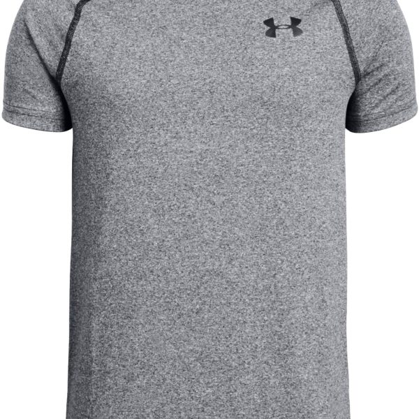 Under Armour Tech T-Shirt|Black Light Heather XS