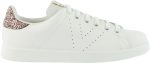 Victoria Deportivo Piel Sneaker|White/Pink 26