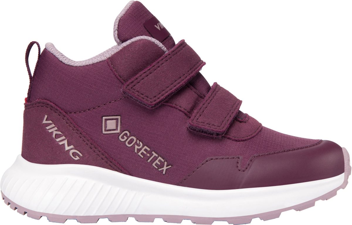 Viking Aery Track 2V Mid GTX Sneakers|Aubergine