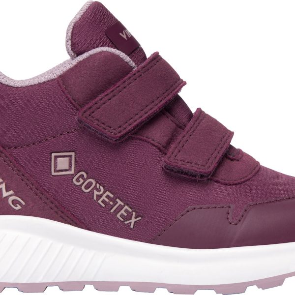 Viking Aery Track 2V Mid GTX Sneakers|Aubergine