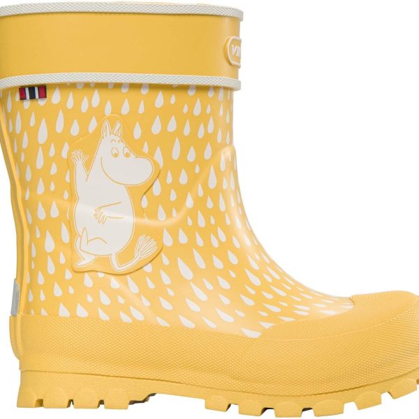 Viking Alv Jolly Moomin Gummistövlar|Yellow/White