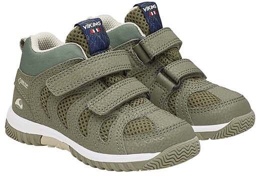 Viking Cascade Mid III GTX Sneakers|Olive