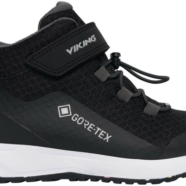 Viking Elevate Mid F GTX Sneakers|Black/Charcoal