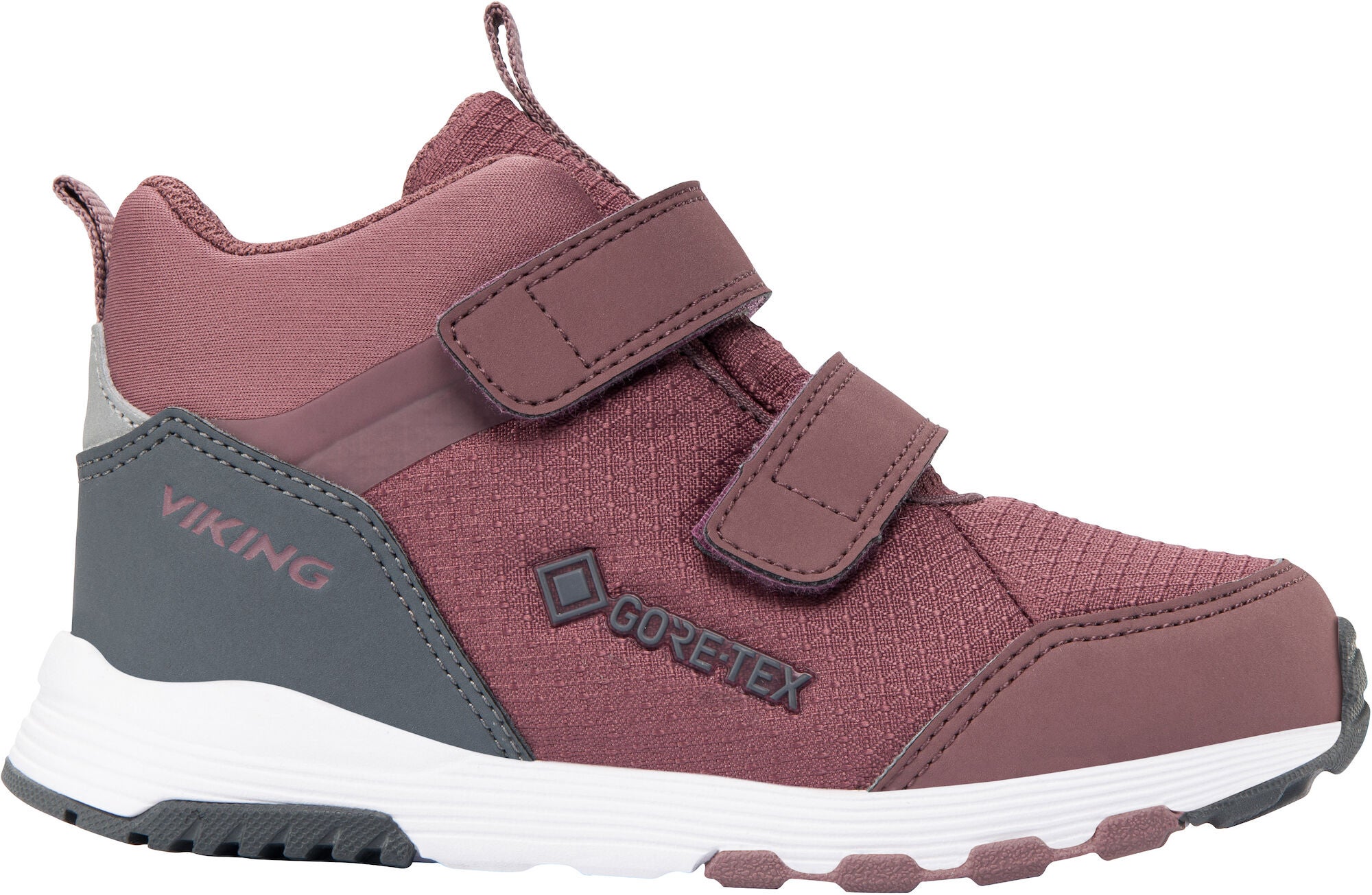 Viking Etne 2V Mid GTX Sneakers|Old Rose/Grey