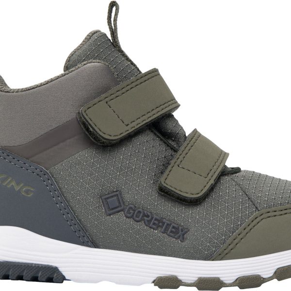 Viking Etne 2V Mid GTX Sneakers|Olive/Charcoal