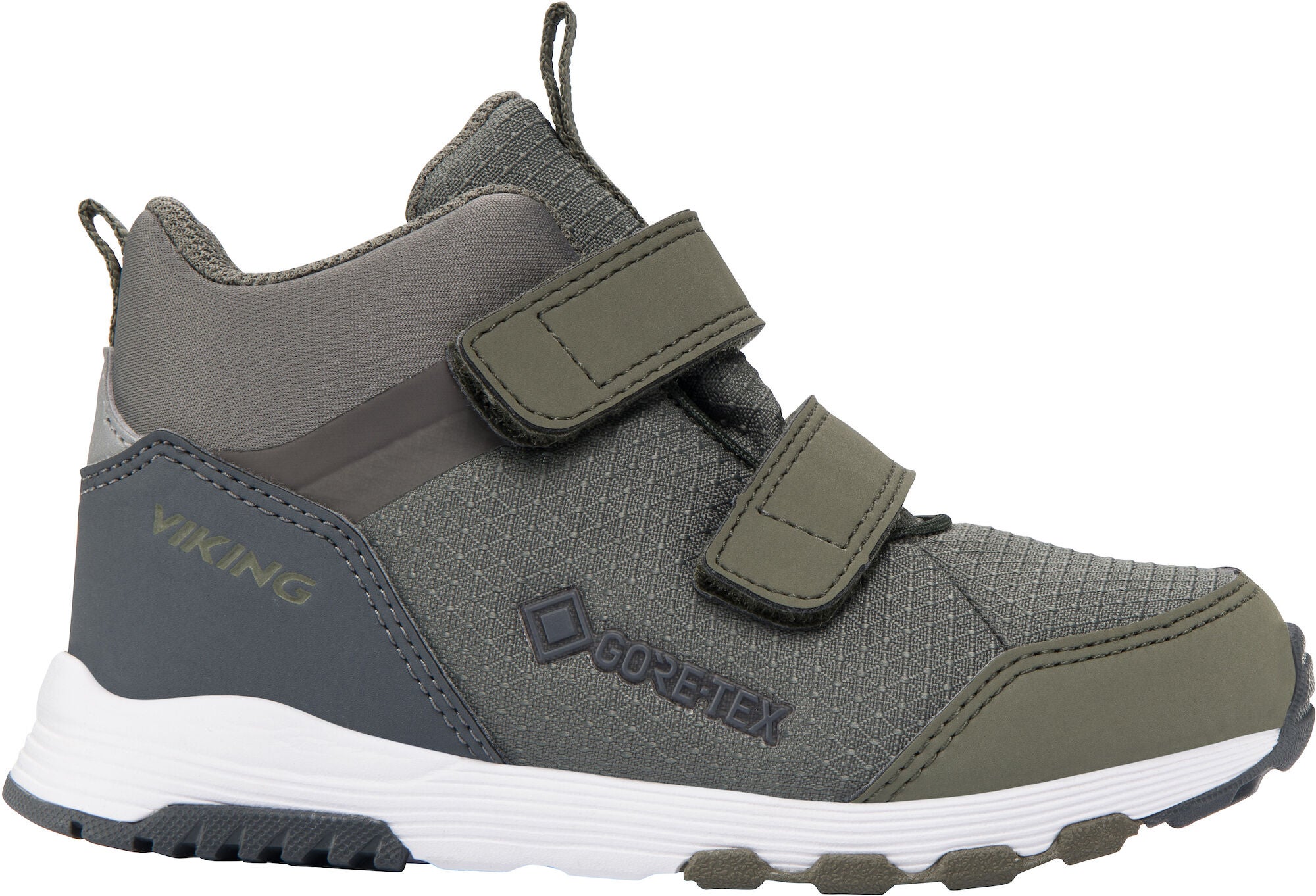 Viking Etne 2V Mid GTX Sneakers|Olive/Charcoal