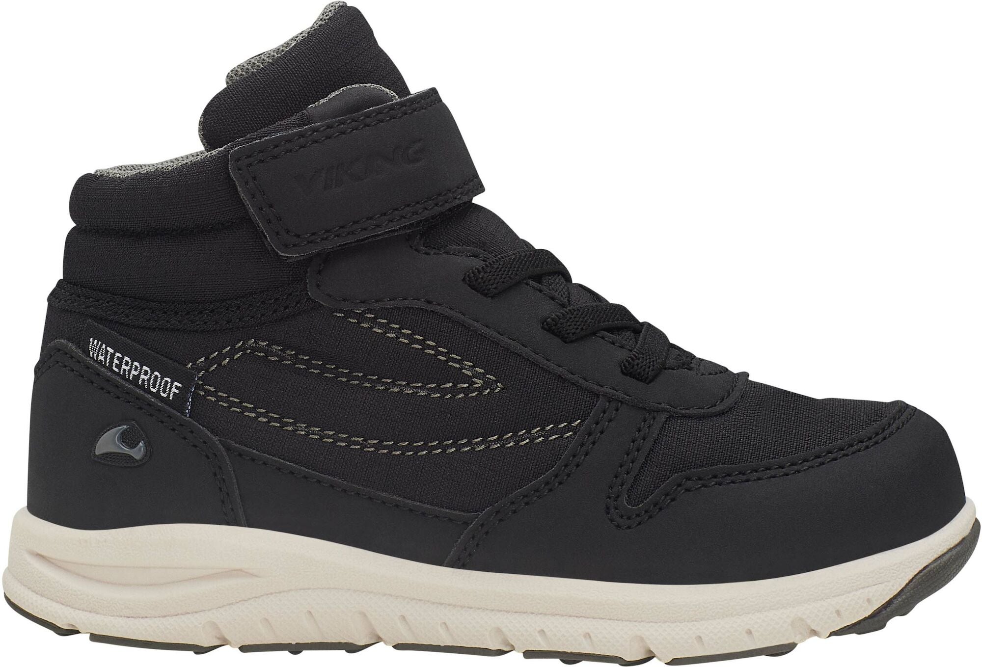 Viking Hovet Mid WP Sneakers|Black/Grey