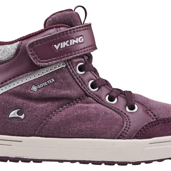 Viking Laila Mid GTX Sneakers|Plum