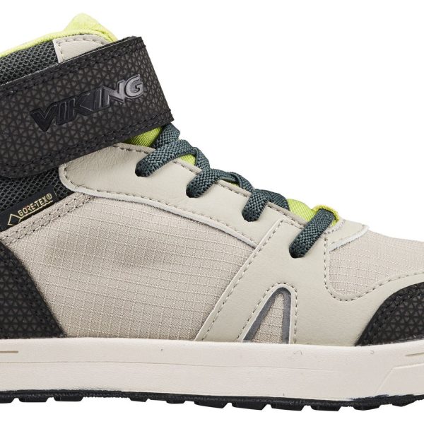 Viking Markus Mid GTX Sneakers|Light Grey/Lime