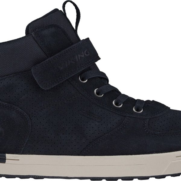 Viking Samuel Mid WP Jr Sneaker|Navy