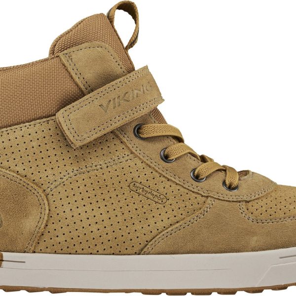 Viking Samuel Mid WP Jr Sneakers|Mustard