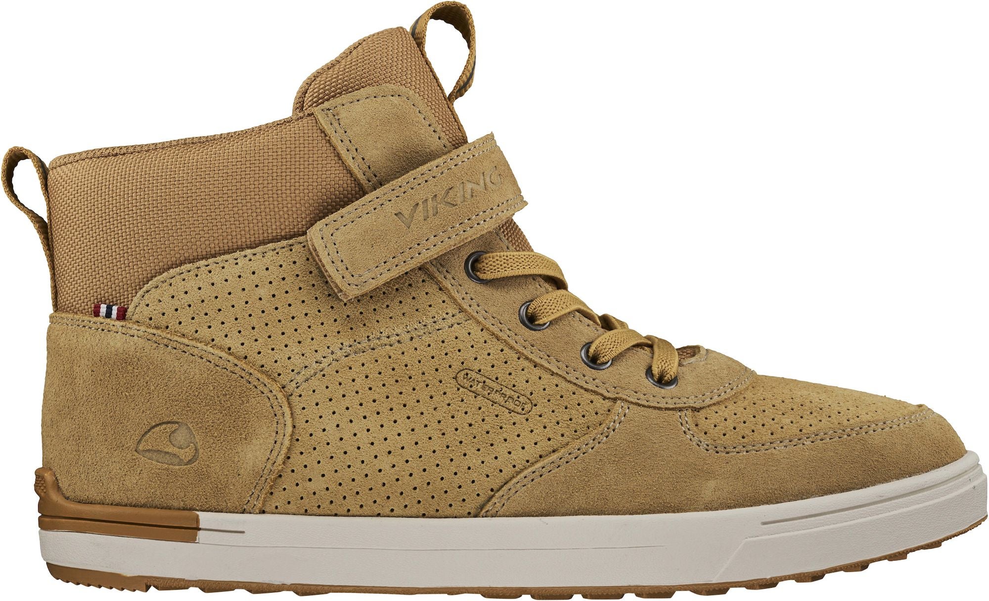 Viking Samuel Mid WP Jr Sneakers|Mustard