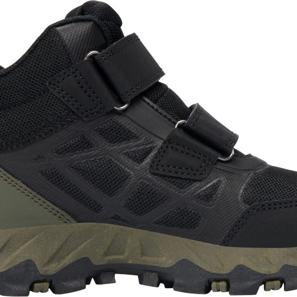 Viking Track 2V Mid WP Sneakers|Black/Olive