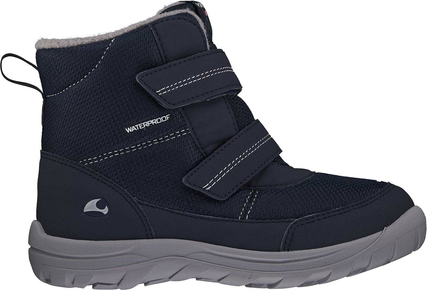 Viking Tretten High WP Jr Vinterkängor|Navy