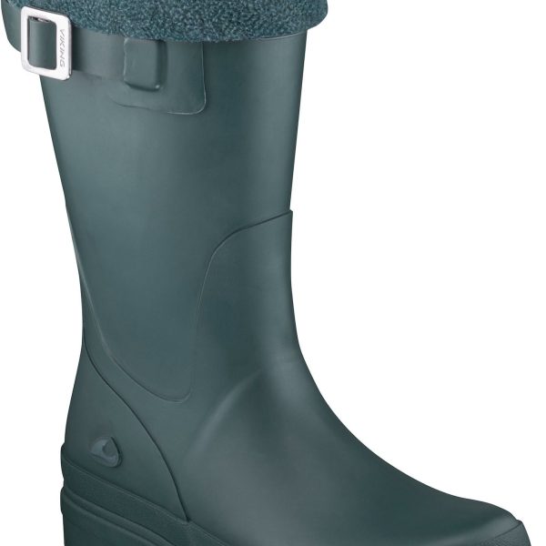 Viking Vendela JR Fodrade Gummistövlar|Dark Green 29