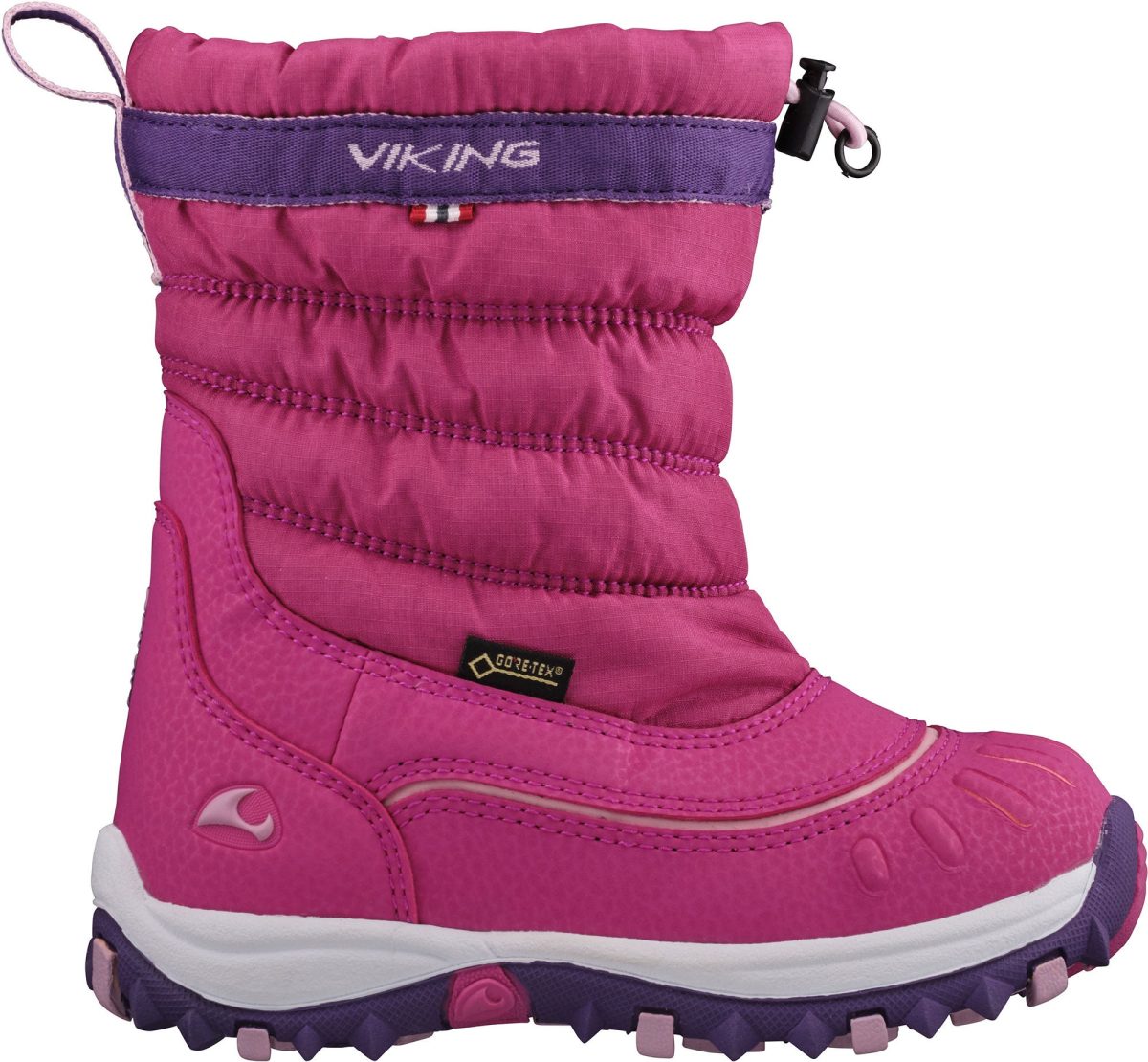 Viking Windchill GTX Vinterkängor|Magenta/Purple 26 - Bäst i test