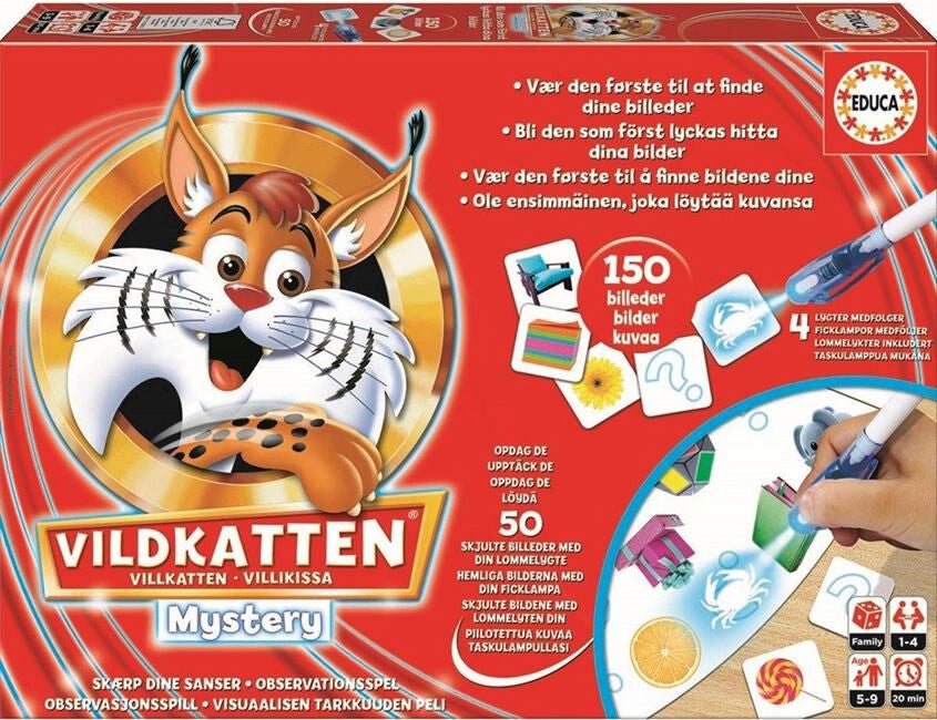 Vildkatten Mystery Spel 150|