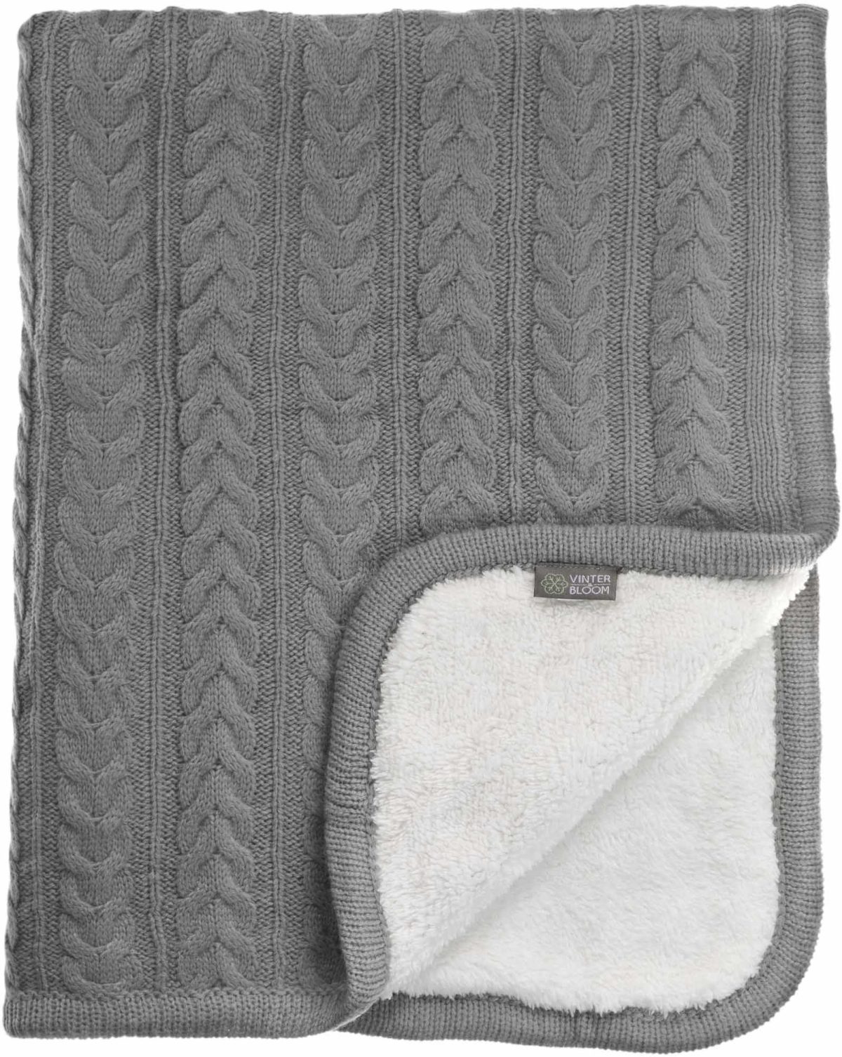 Vinter &  Bloom Filt Cuddly|Dove Grey