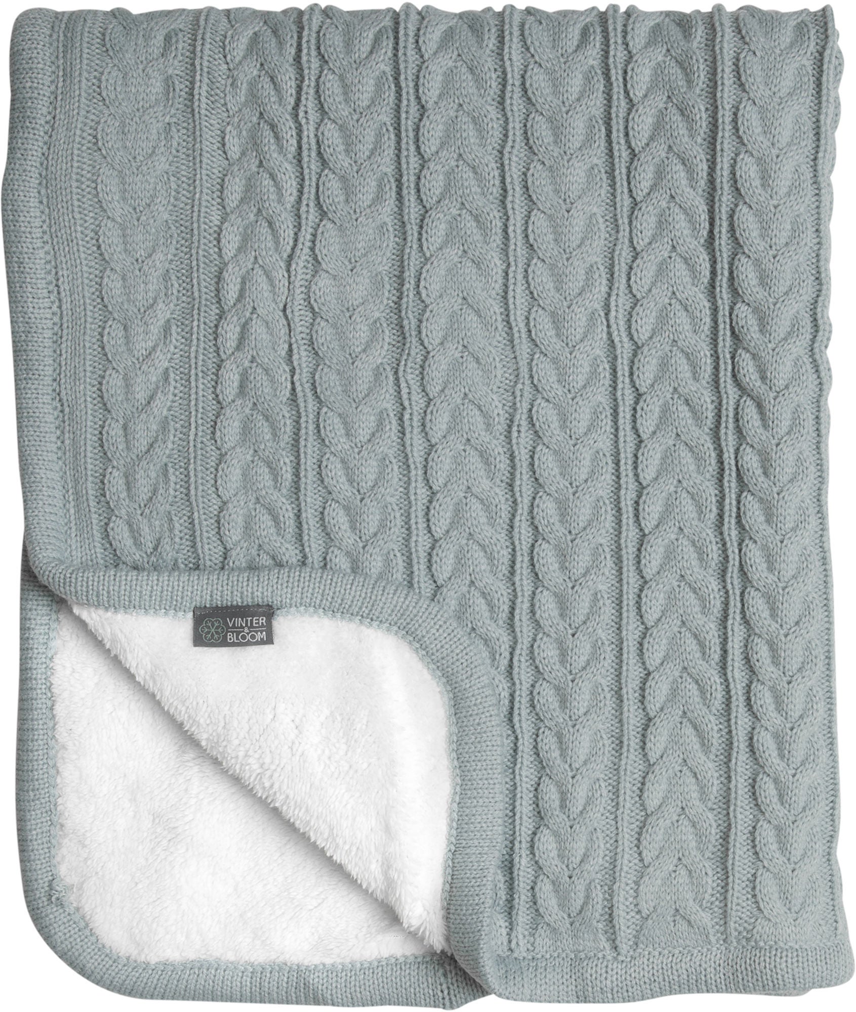 Vinter &  Bloom Filt Cuddly|Sage Green