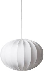 Watt& Veke  Oval Boll Lampskärm 65|Vit