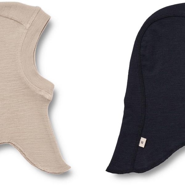 Wheat Felix Balaklava 2-Pack|Beige &  Navy