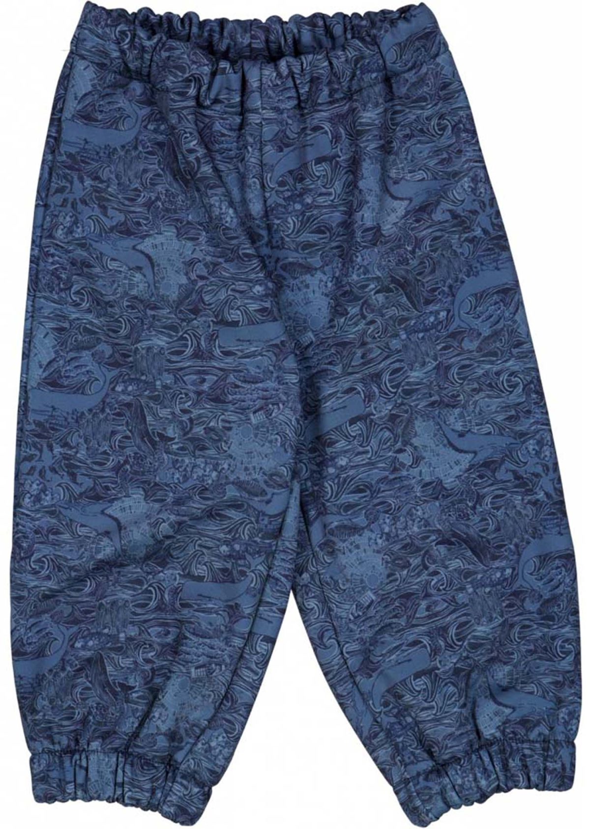 Wheat Luca Softshellbyxor|Navy Linoleum