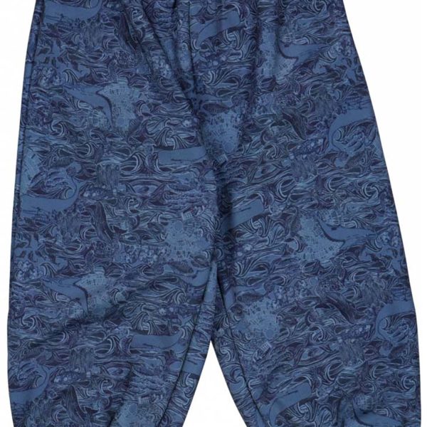 Wheat Luca Softshellbyxor|Navy Linoleum