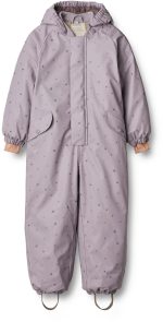 Wheat Ludo Overall|Lavender Flowers