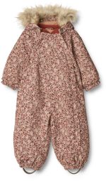 Wheat Nickie Overall|Rose Dust Flowers