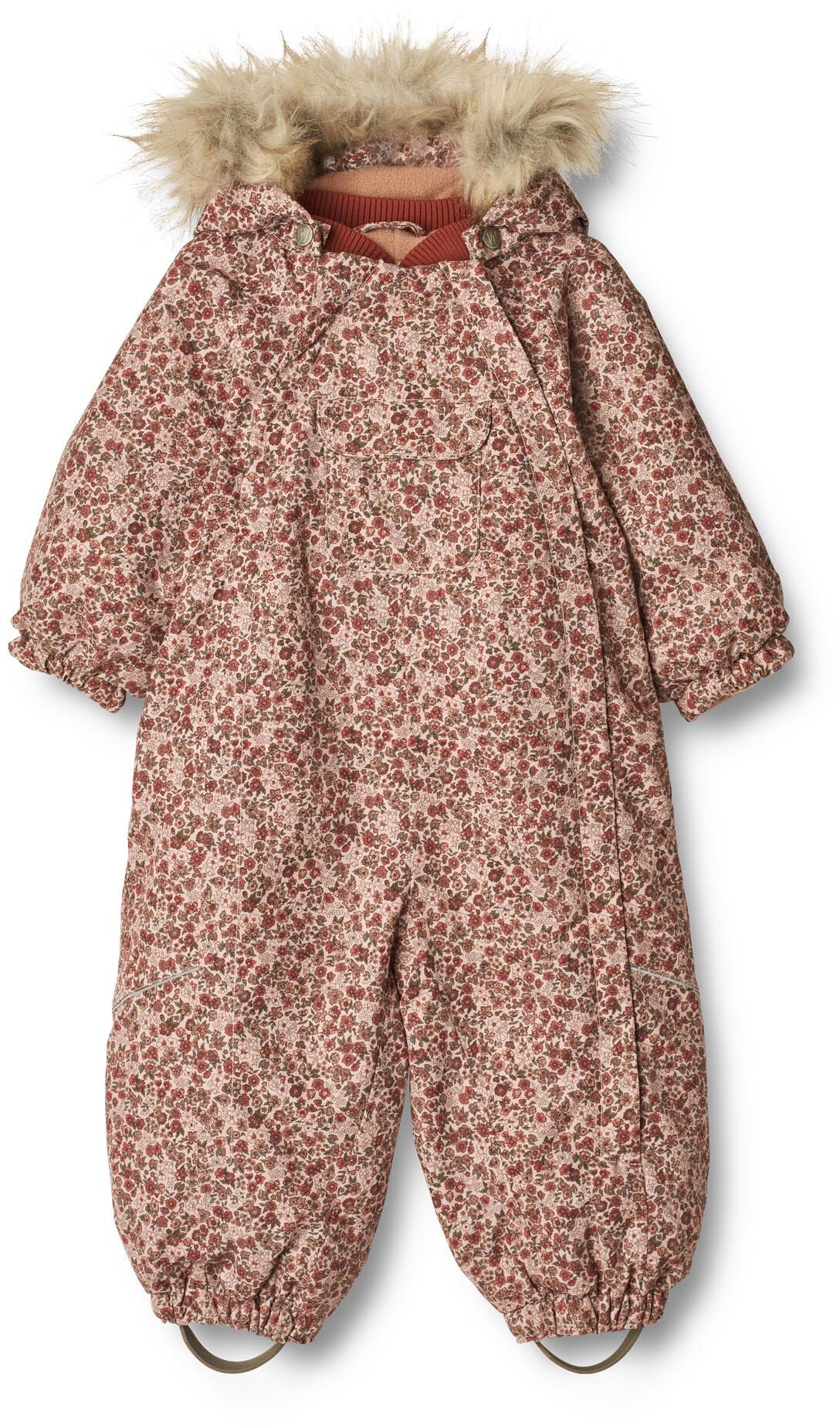 Wheat Nickie Overall|Rose Dust Flowers