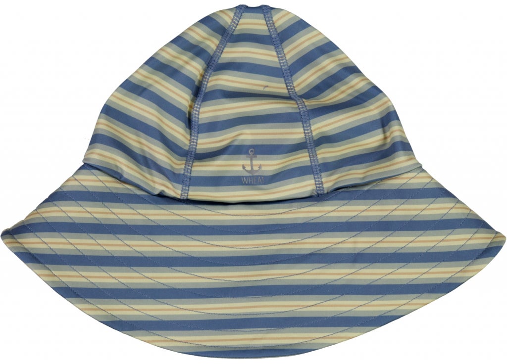 Wheat Solhatt|Bluefin Stripe