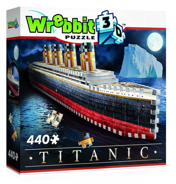 Wrebbit Titanic 3D-Pussel|440 bitar