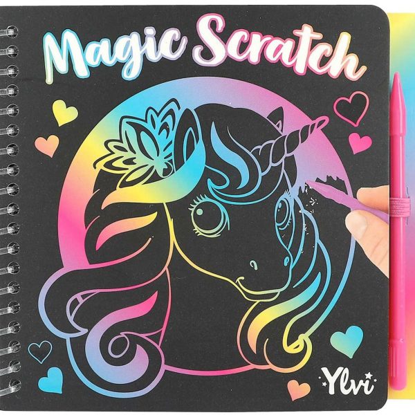 Ylvi &  The Minimoomis Mini Magic Scratch Bok|